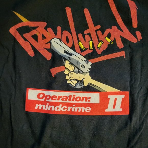 Vintage 2000s Queensryche "Operation: Mindcrime II Revolution" T Shirt Medium - Picture 6 of 7